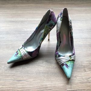 Aldo Prishtine brocade pointy toe heels size 41